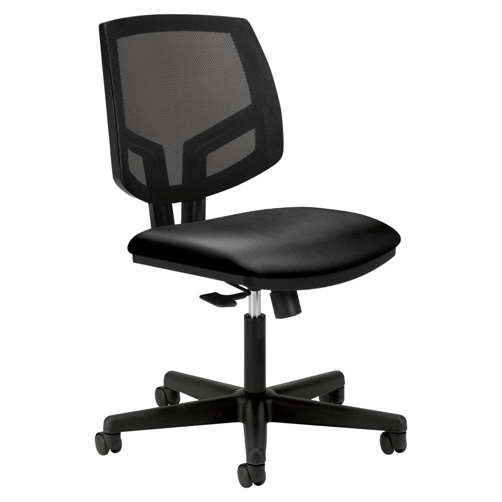 HON Volt Bonded Leather Mesh Task Chair, Black