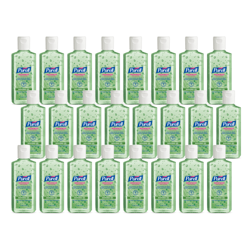 PURELL Hand Sanitizer Gel, 4 Oz, 24 Pack