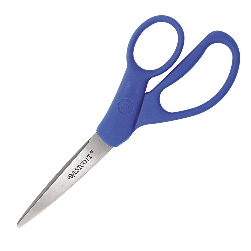 Westcott All-Purpose Scissors, 7", Blue