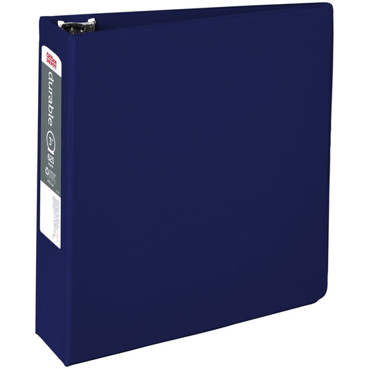 Nonstick Binder, 3" Rings, Blue