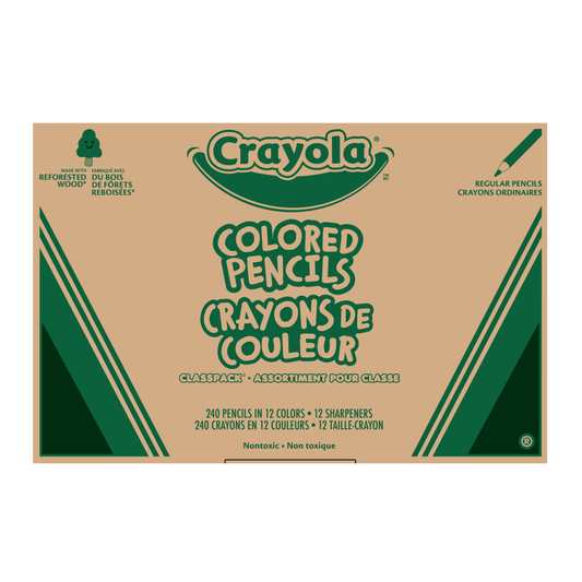 Crayola Classpack Color Pencils, Set of 240